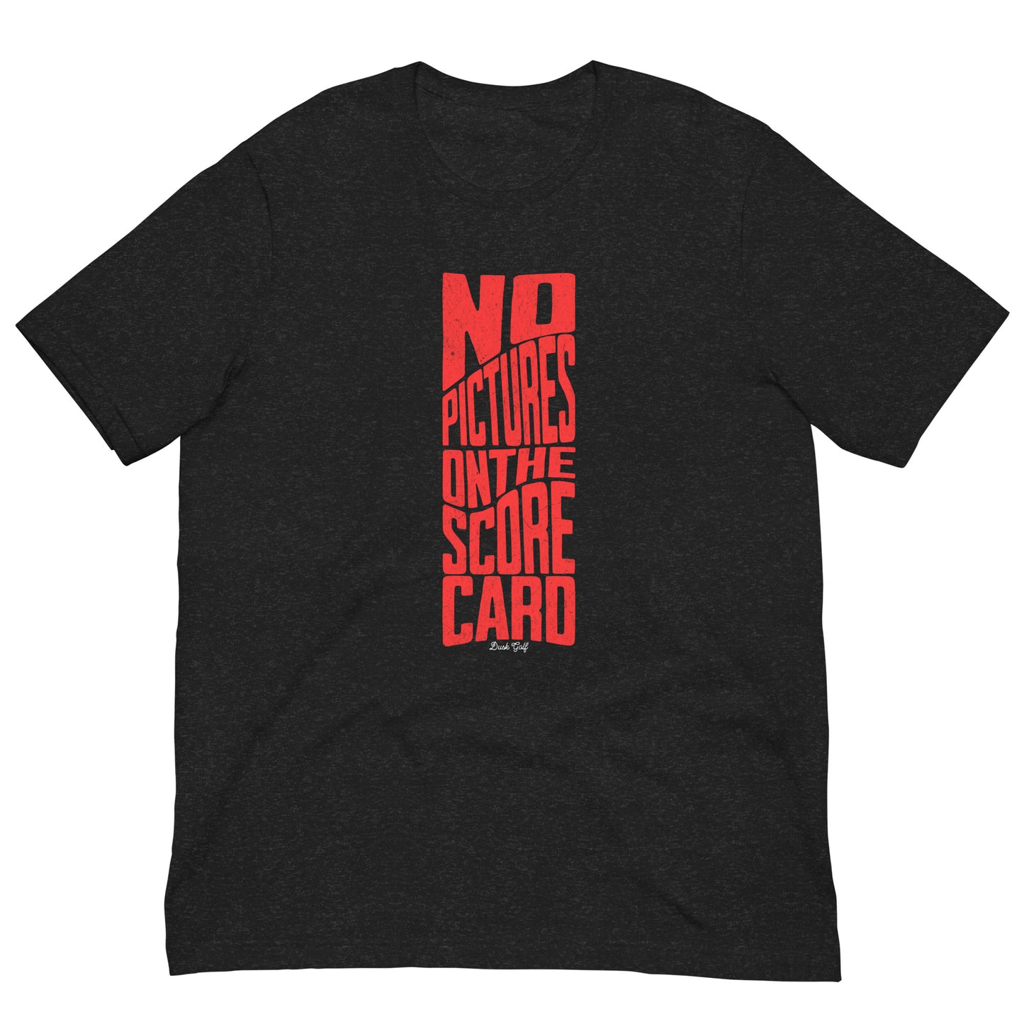 No Pictures Tee - Black